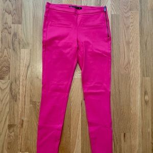 ZARA pink leggings pants